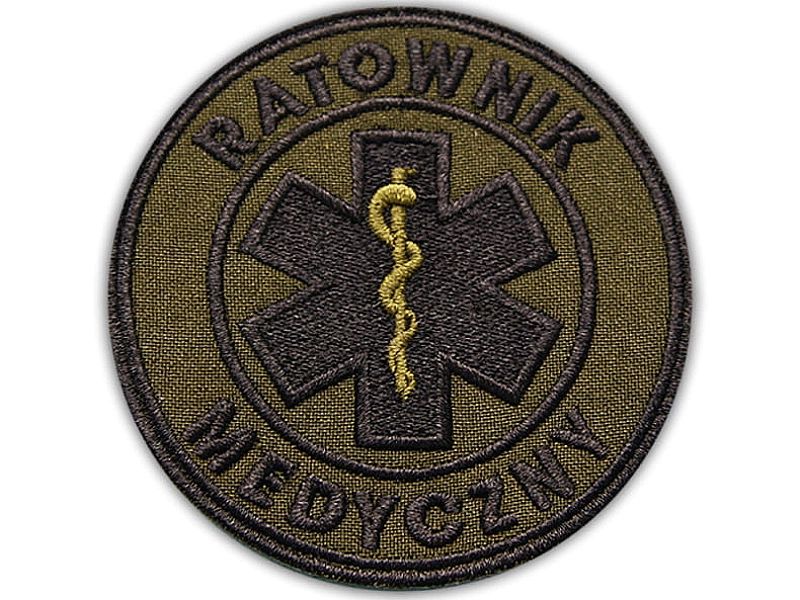 Emblemat Ratownik Medyczny polowy