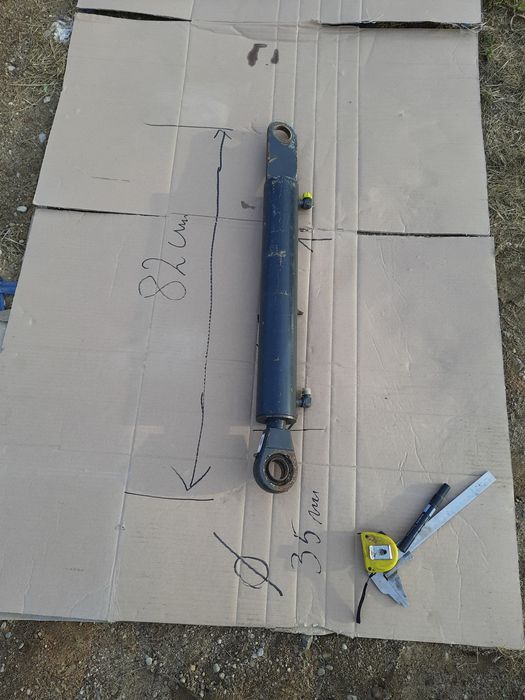 Siłownik hydrauliczny kiper wywrotu dwustronnego działania