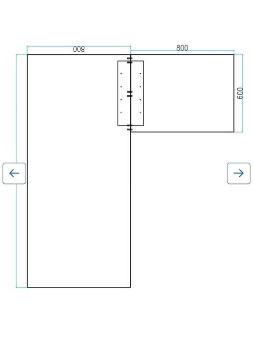 Nowe narożne biurko
