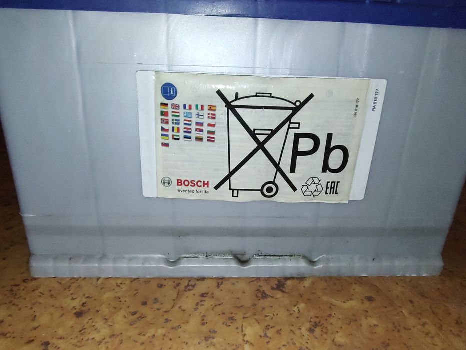 Аккумулятор кислотный Bosch 95Ah
