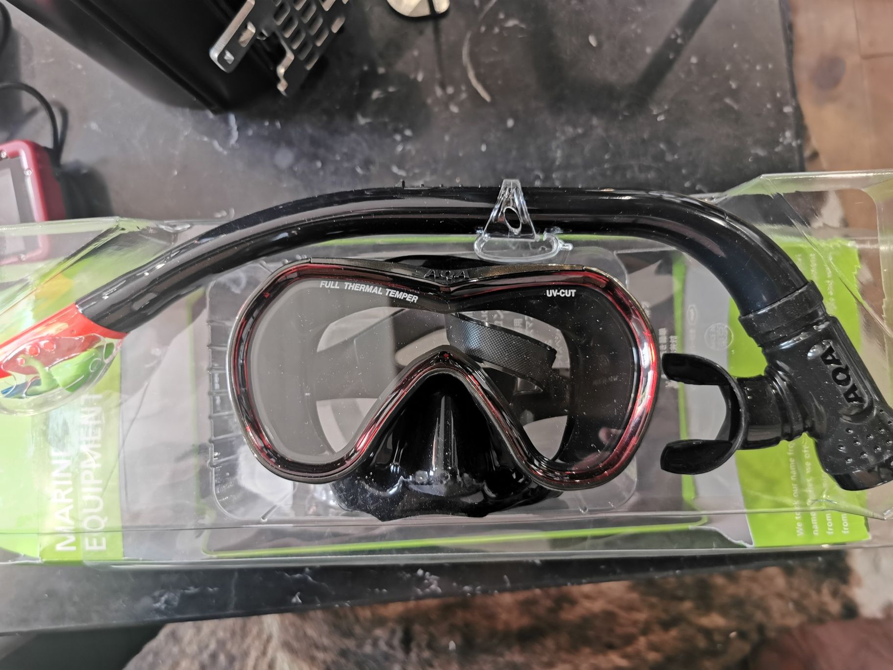 Maska do nurkowania + fajka AQA Marine Sports Equipment