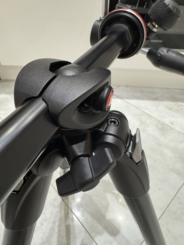 Statyw Manfrotto 290 Dual z głowicą i torbą