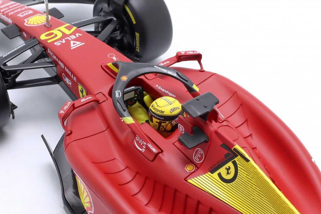 Model 1:18 Bburago Ferrari F1-75 #16 2nd Italian GP F1 2022 Ch.Leclerc