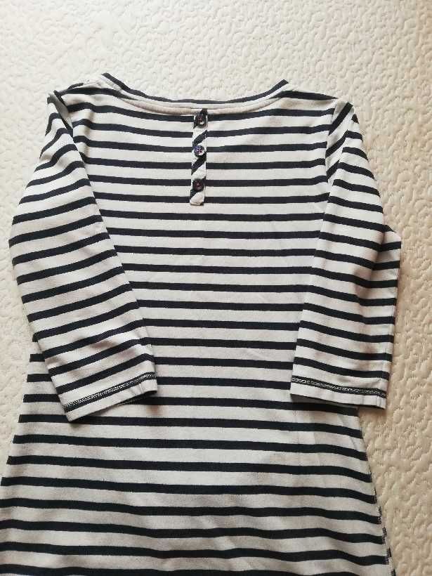 tunika M&S Woman w paski z kieszeniami z przodu
