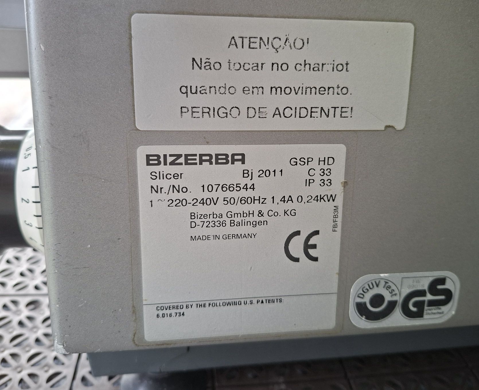 Fiambreira Automática Bizerba GSP HD STD-150