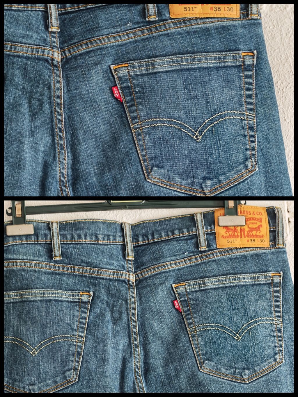 Calças Levis 511 praticamente novas