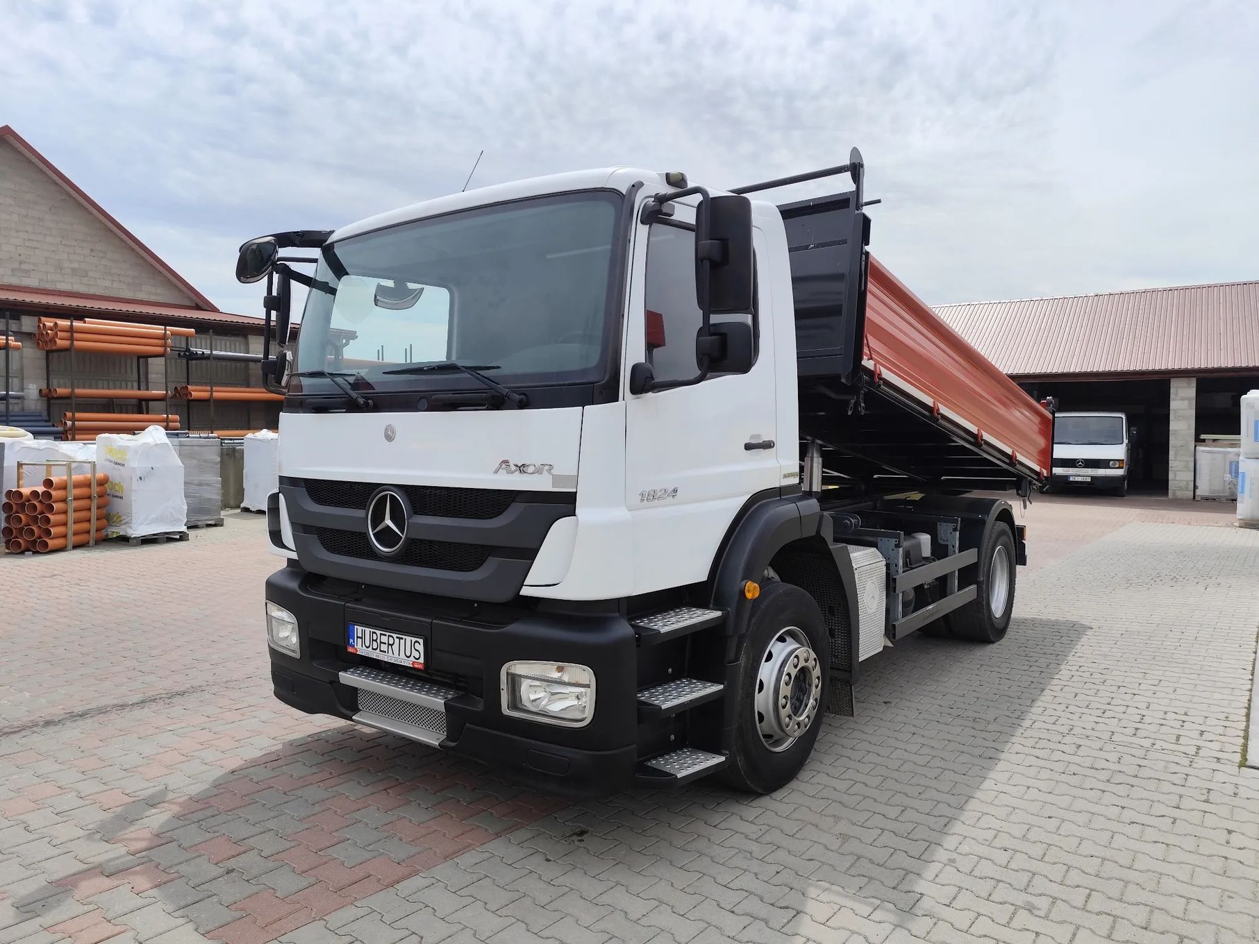 Mercedes-Benz AXOR 1824 1829 Wywrotka / Kiper / Nowa 3-stronna / Blokada / Klima / Sprowadzony / Atego
