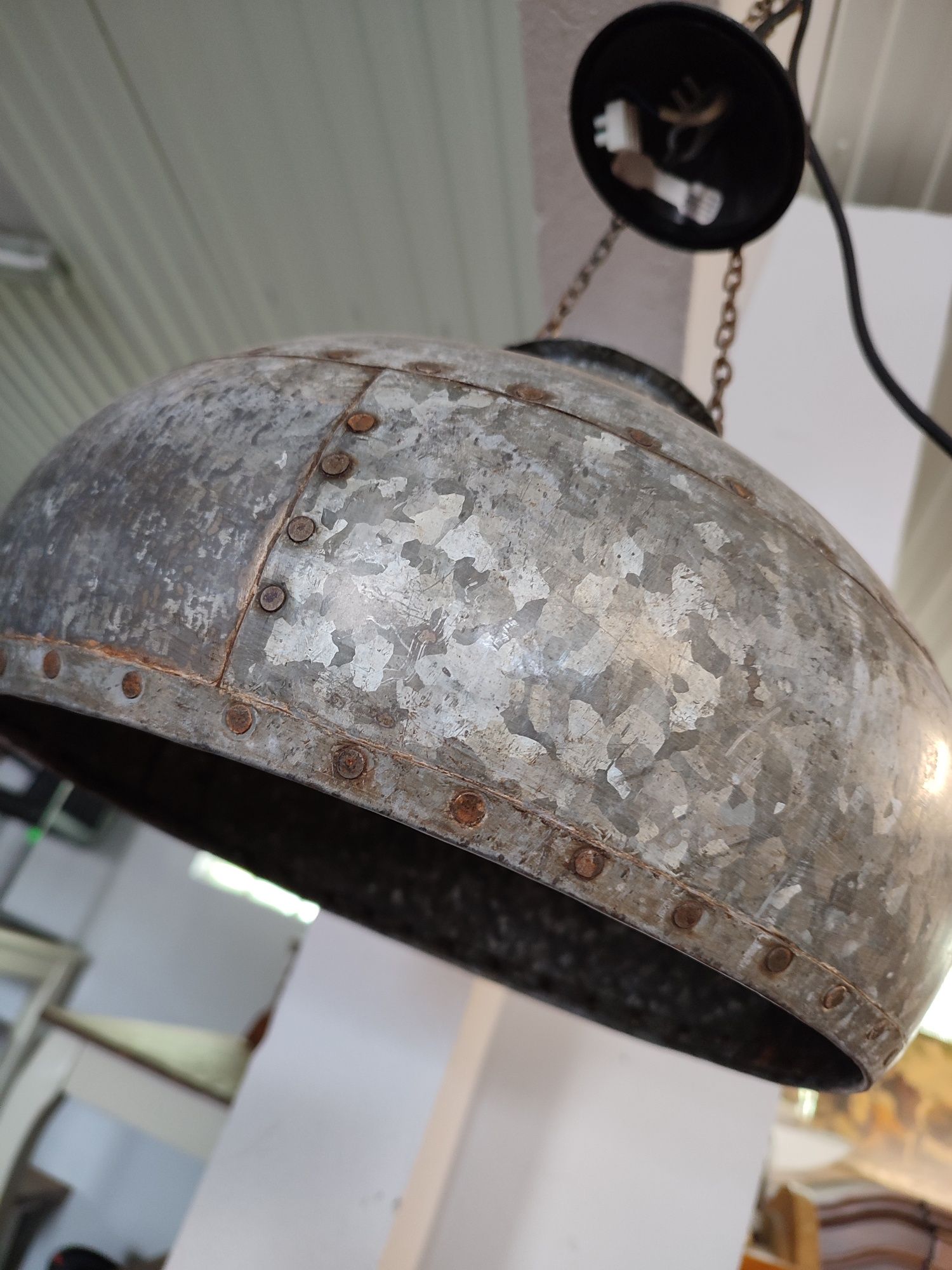 Lampa vintage/ metalowa/