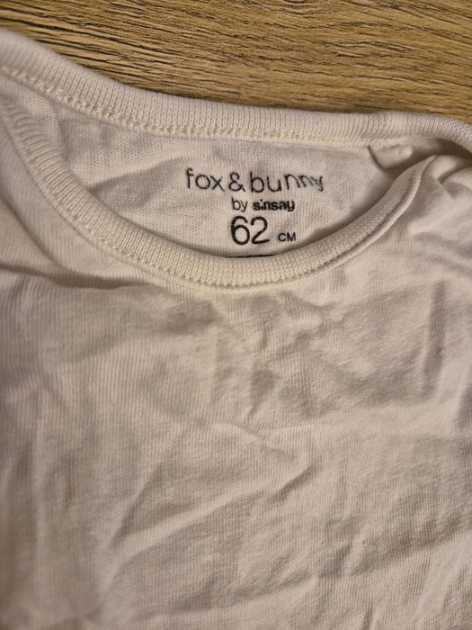 Bodziaki Body 62 cm paczka zestaw wyprawka 4 sztuki