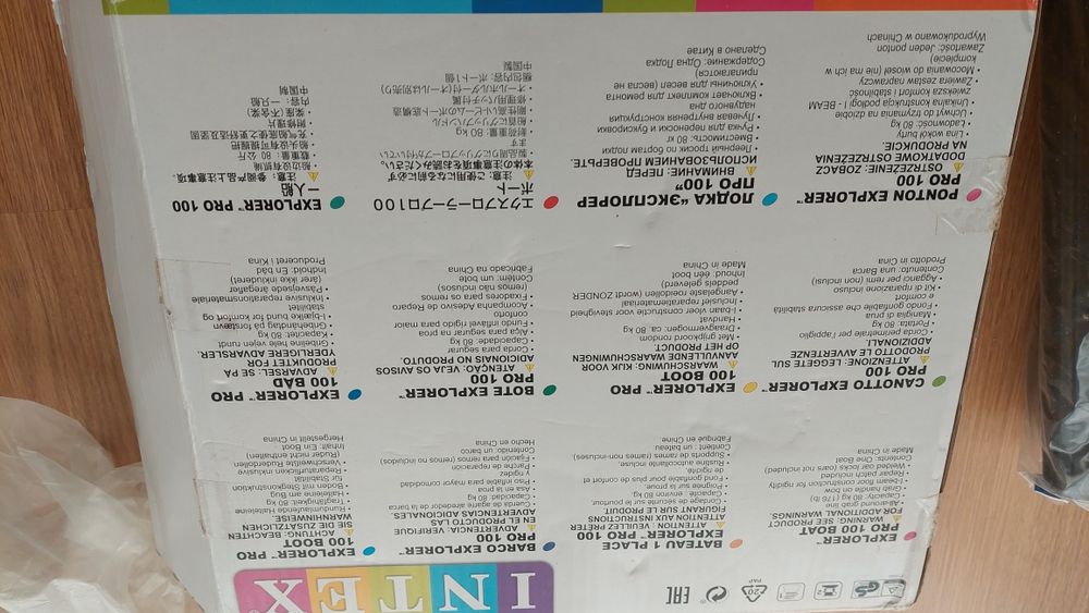 Barco insuflável, para duas pessoas