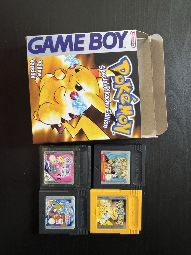 Lote de jogos , pokemon yellow