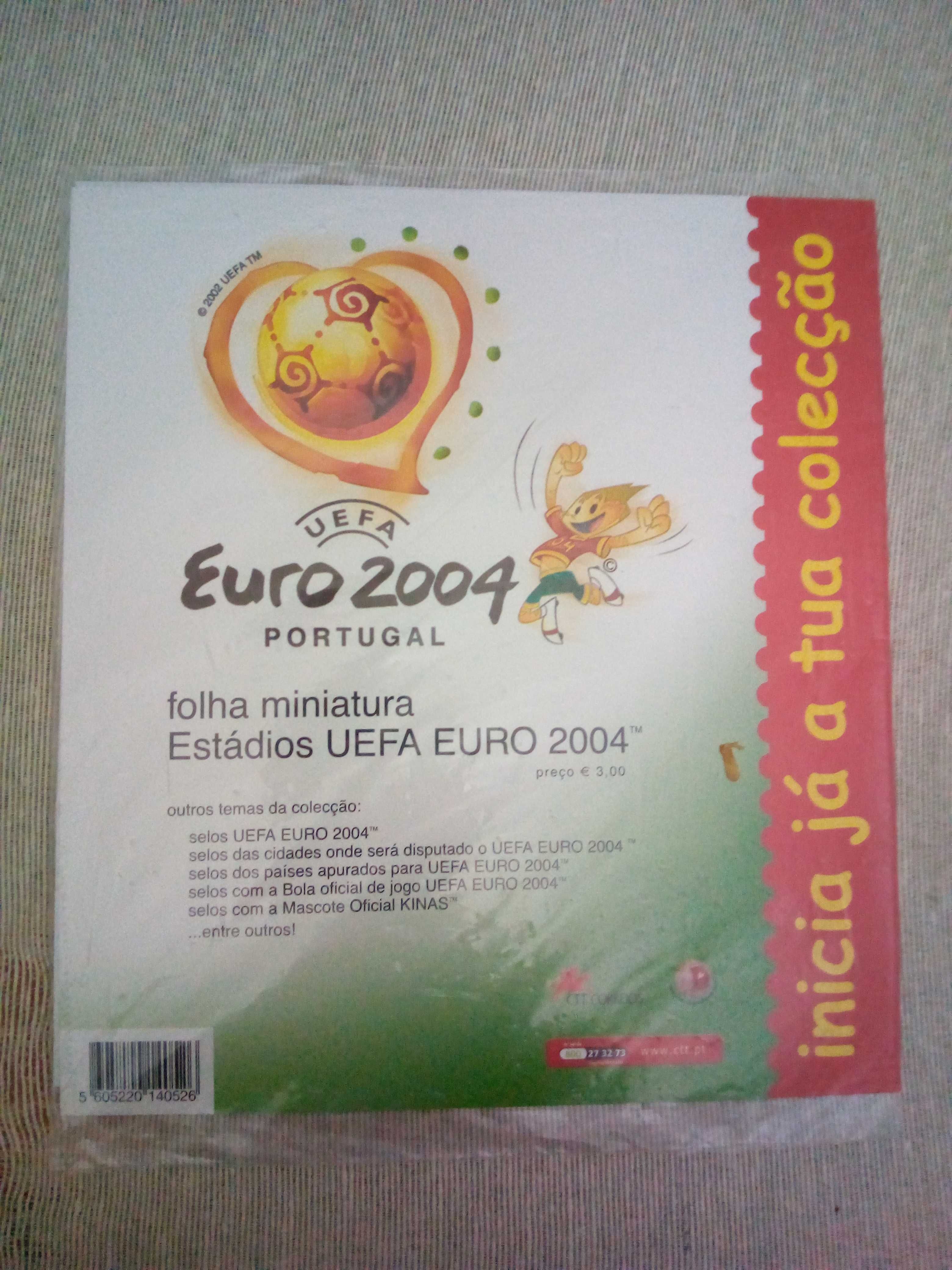 Selos antigos Portugueses estádios do euro 2004.