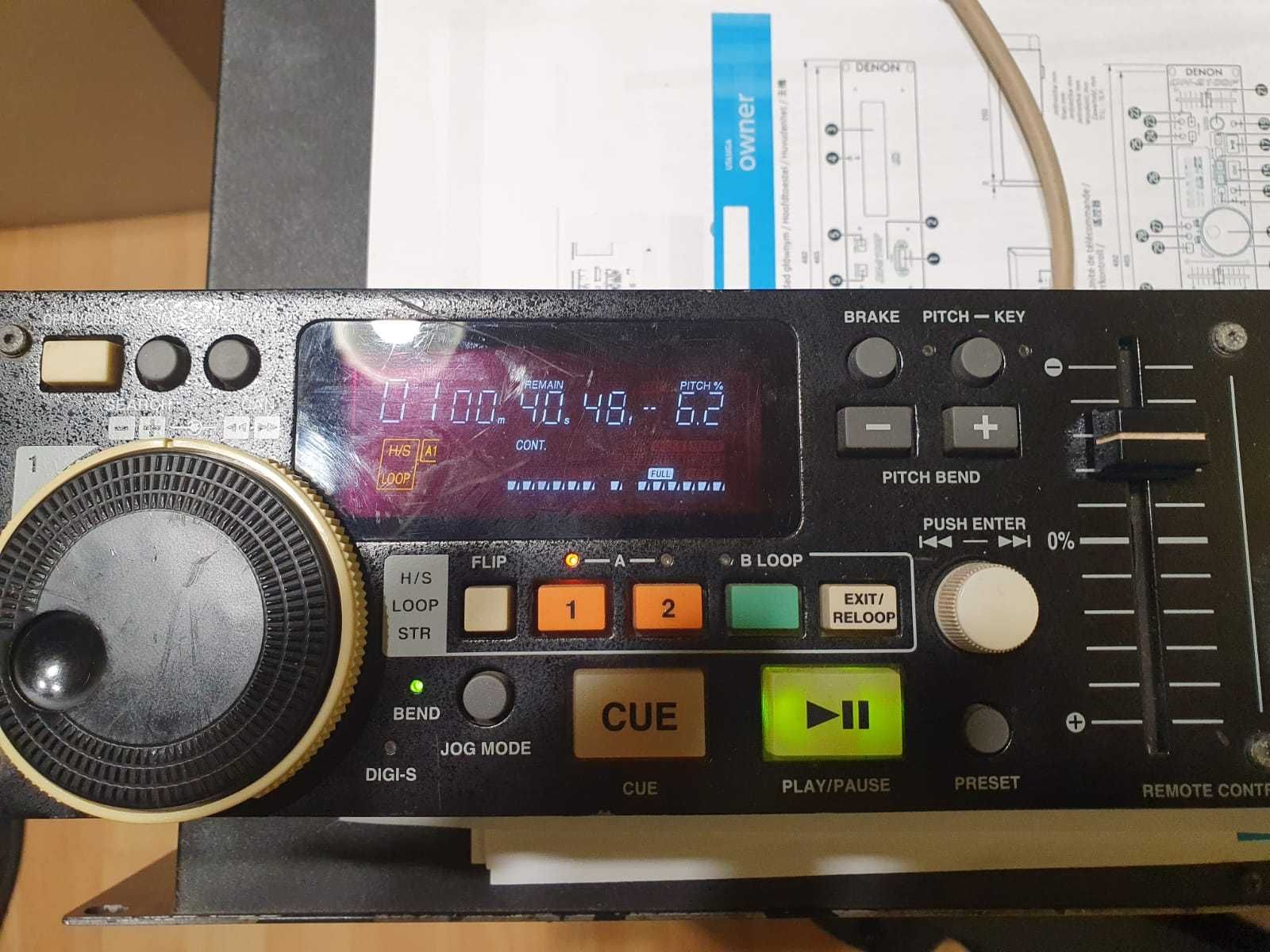 dzis Denon DN-2100F MKII DJ Dual CD Player  SYSTEM DJ