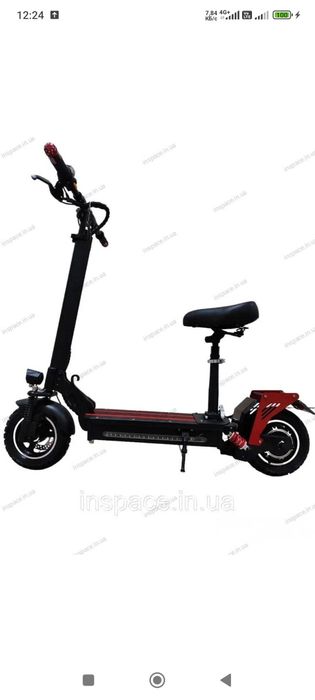 Электро самокат внедорожник.