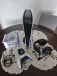 PlayStation 5 + 8 gier, 1 pad, sluchawki