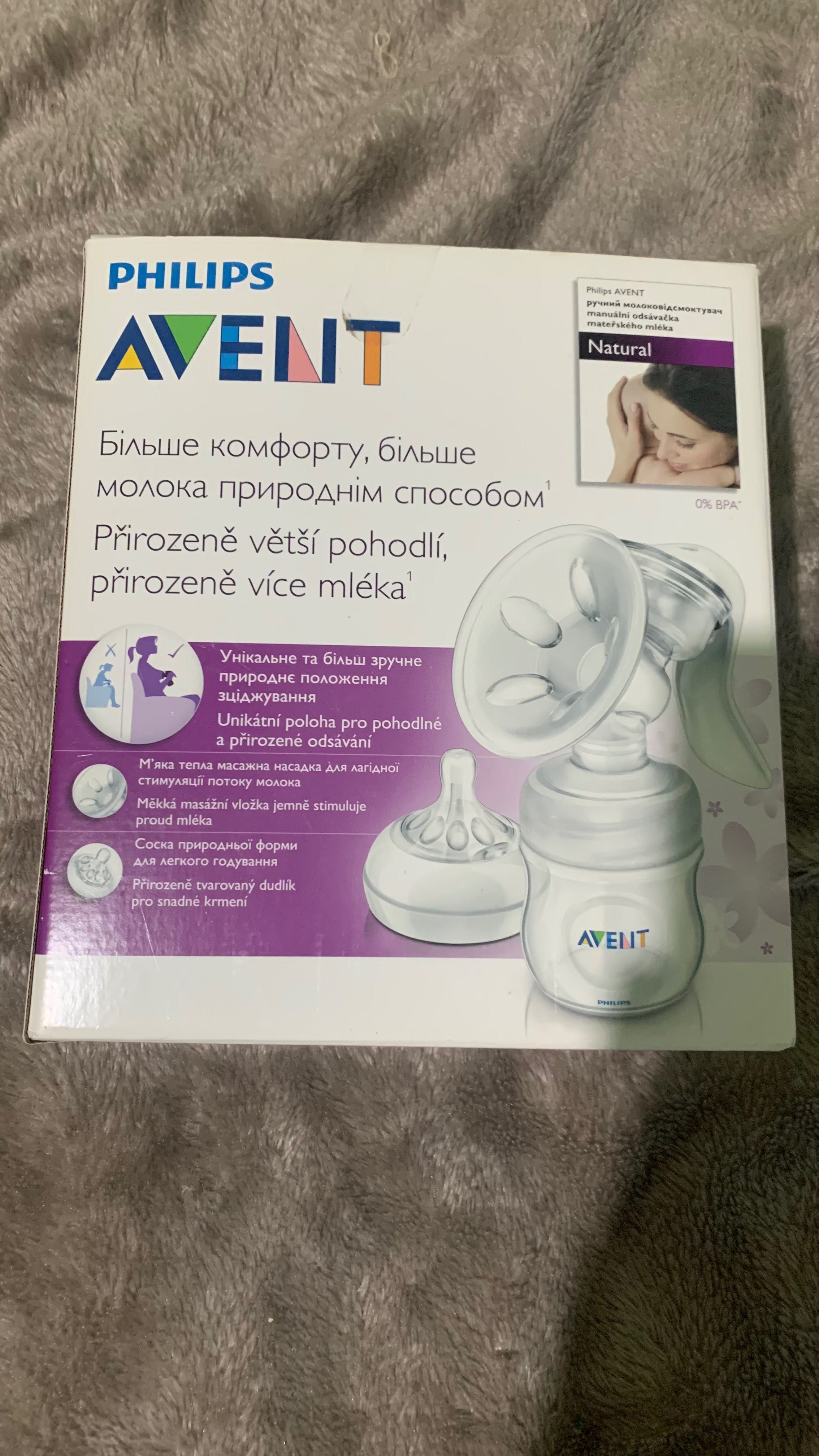 Молоковідсмоктувач Avent