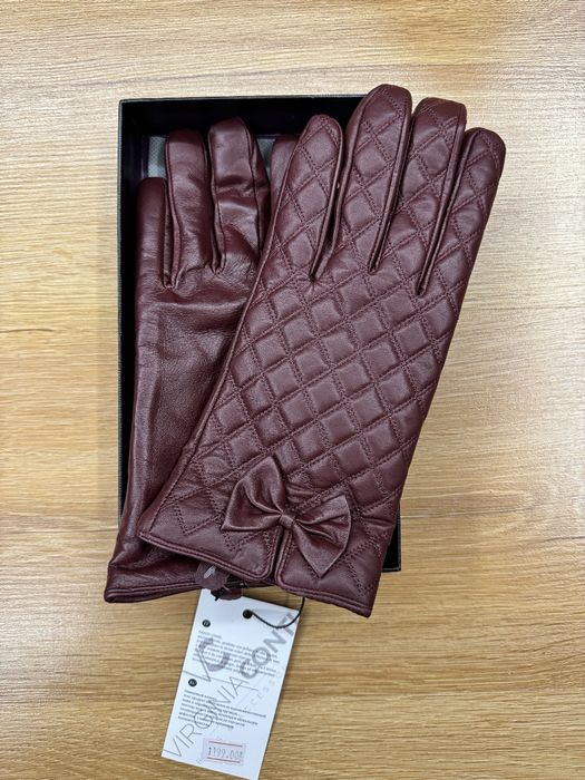 Перчатки женские итальянская кожа Virginia Conti