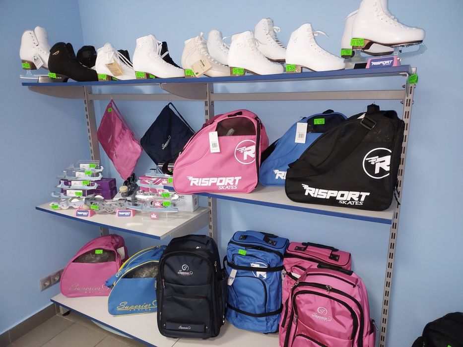 Фігурні ковзани RISPORT, леза MK,  JOHN WILSON,  ULTIMA.