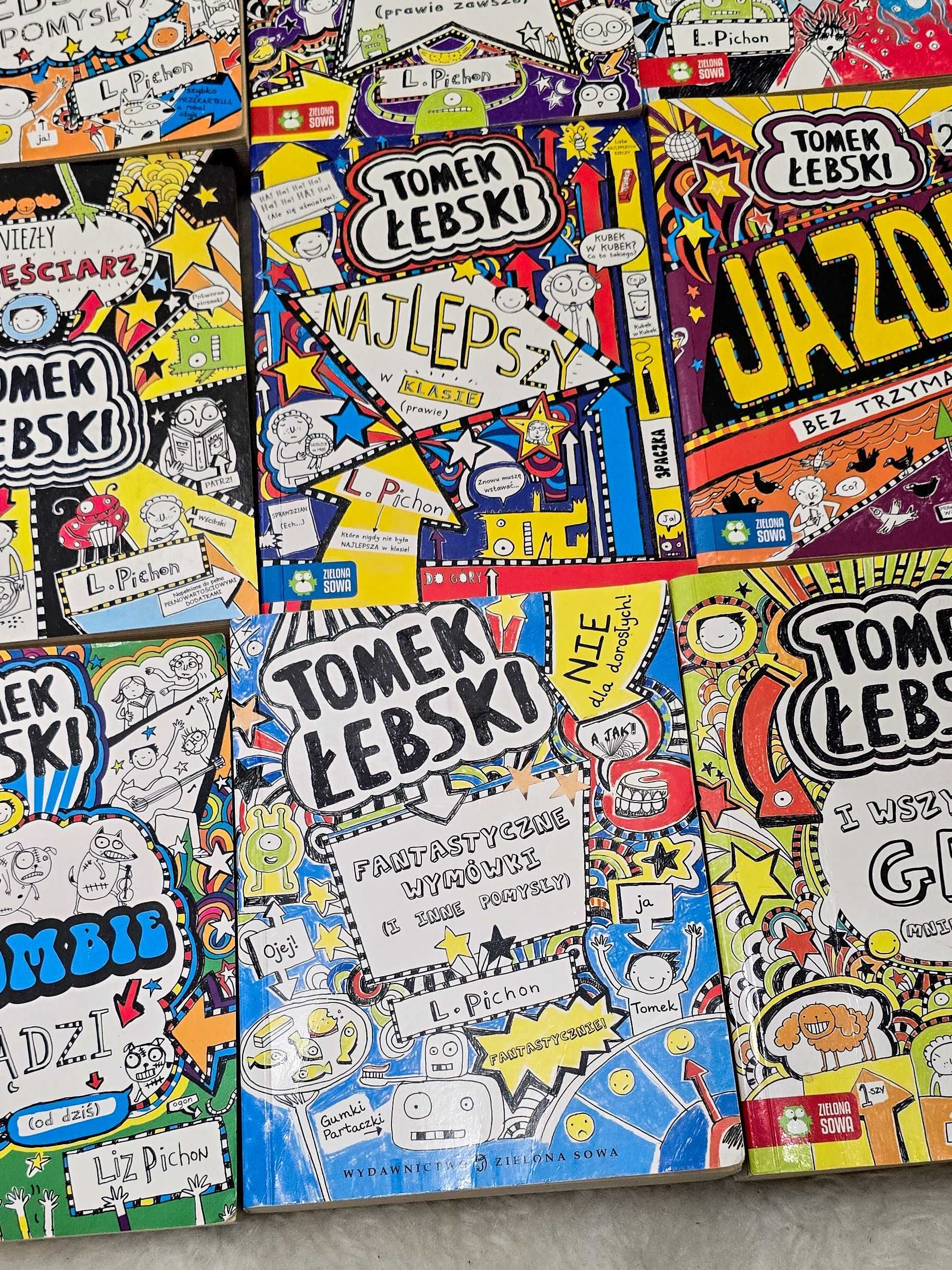 9 książek z serii Tomek Łebski