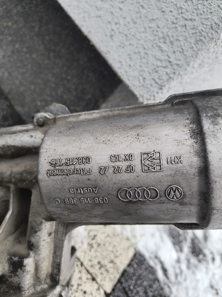 Obudowa filtra oleju passat 1.9 tdi