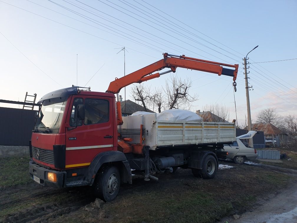 Маніпулятор. Вантажні перевезення. Послуги. Оренда Кран маніпулятор. С