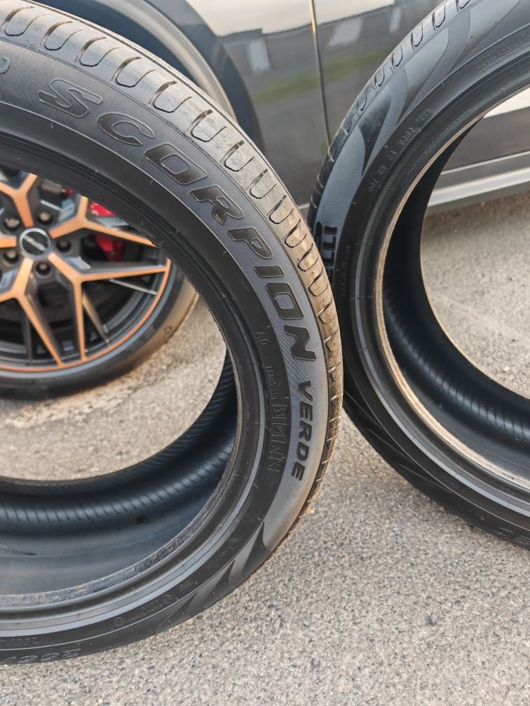 Letnie opony PIRELLI Scorpion Verde 255/45 R20 – JAK NOWE! DOT 23R,