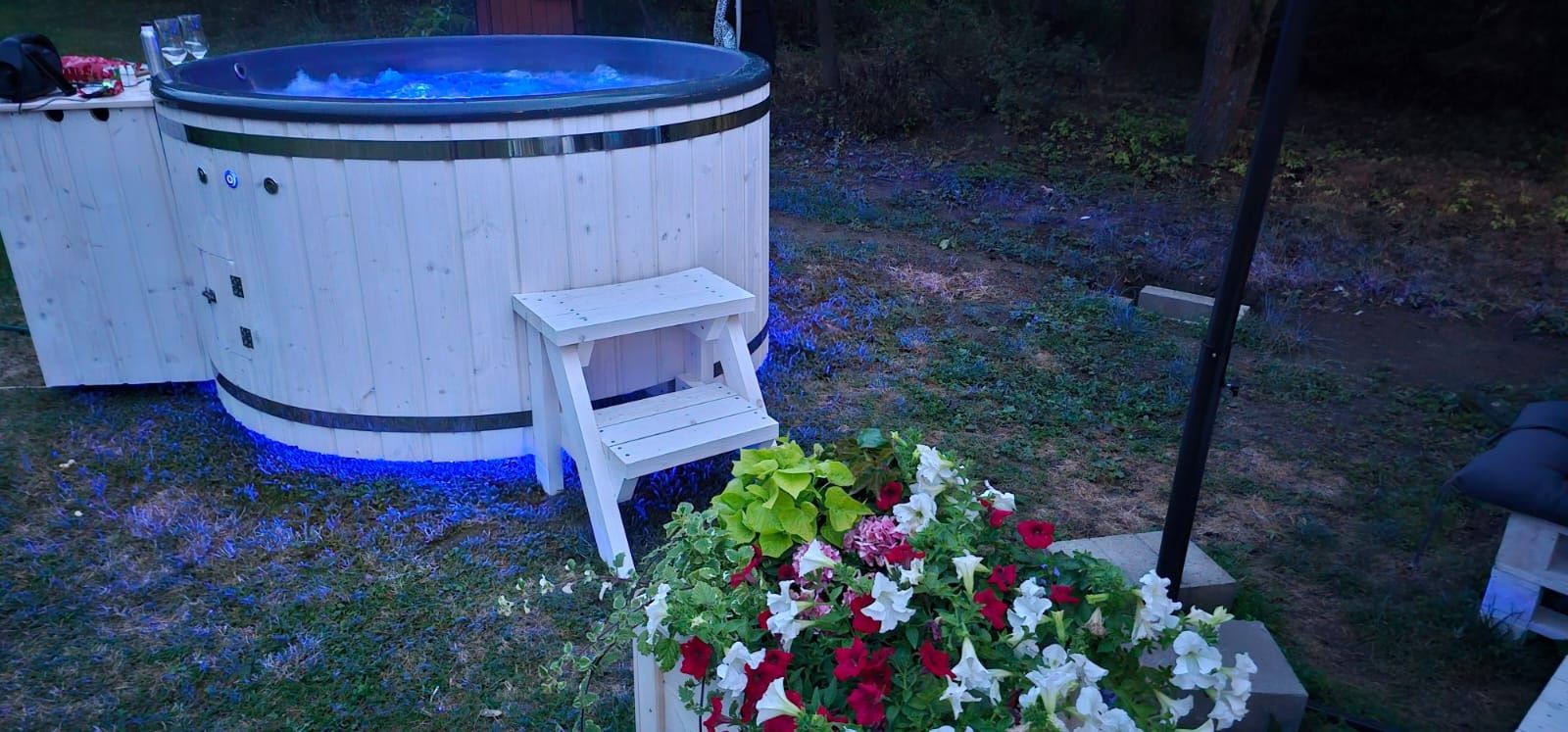 Balia ogrodowa na gaz Jacuzzi Spa Ruska bania