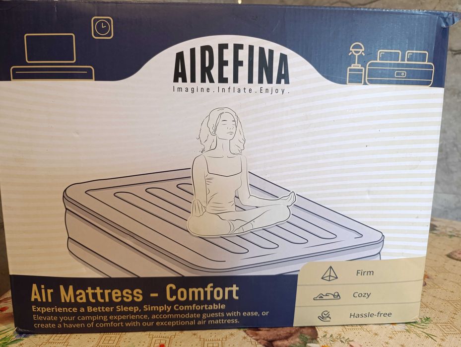 Materac dwuosobowy Airefina