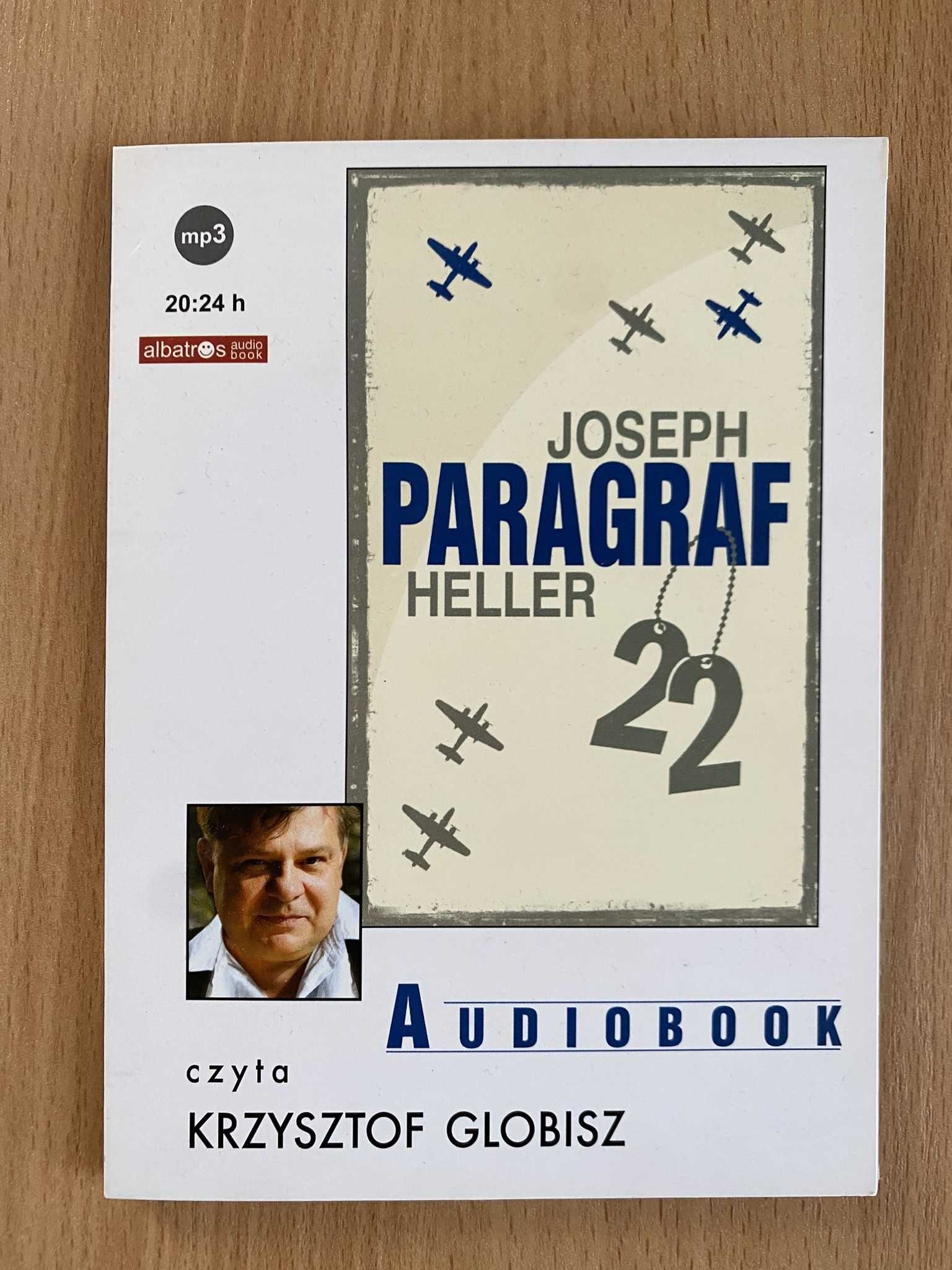 Audiobook Paragraf 22 Joseph Heller CD czyta Krzysztof Globisz