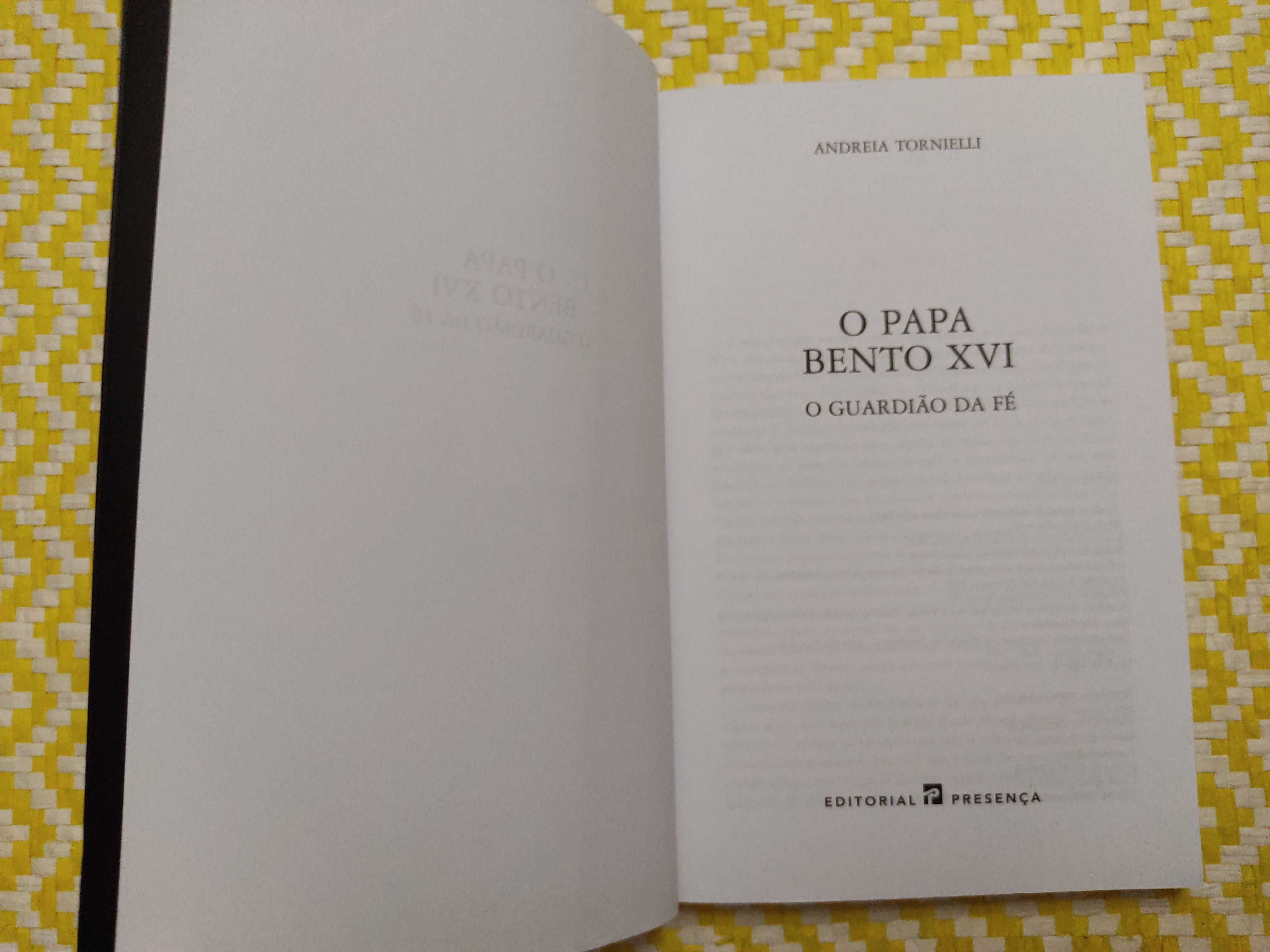 O PAPA BENTO XVI - O Guardião da Fé
de Andrea Tornielll