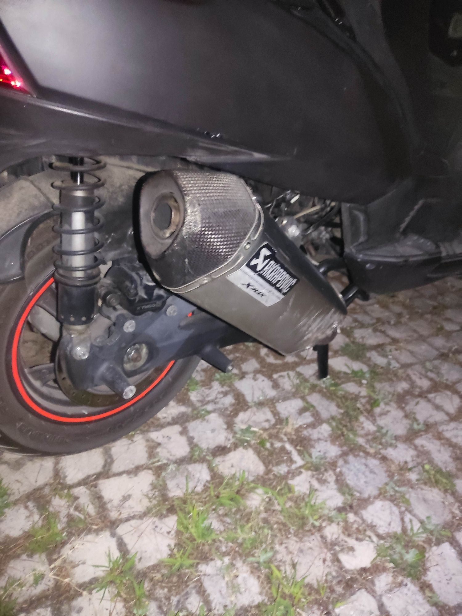 Escape moto akrapovic original