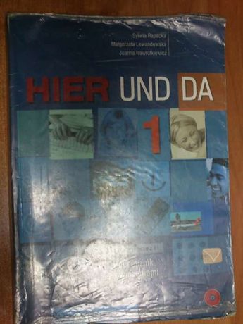 J.Niemiecki Hier Und Da 1, Wyd. PWN Podręcznik z Płytą CD