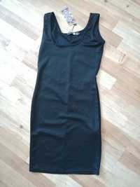 Czarna sukienka bodycon Boohoo