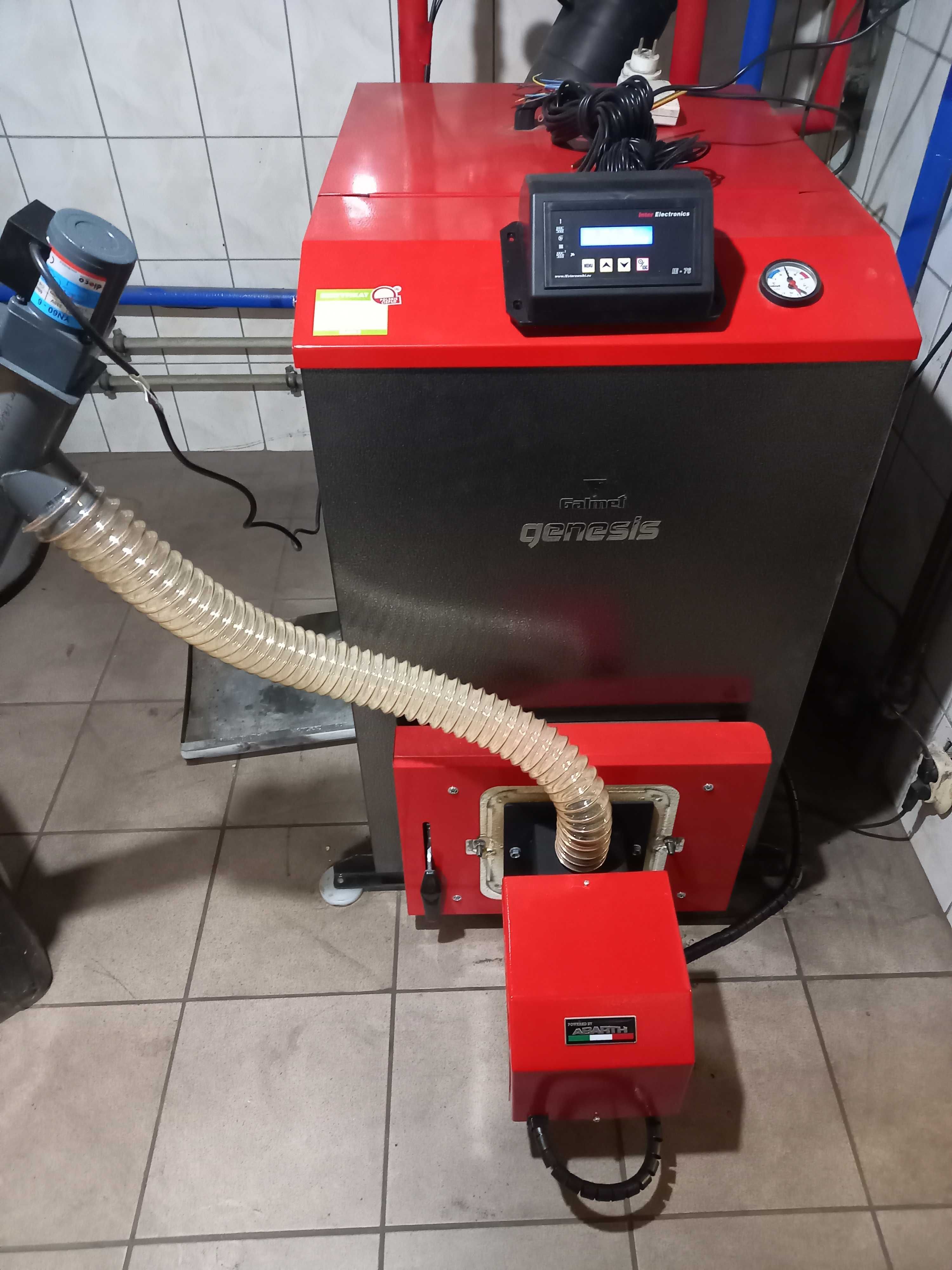 Palnik na pellet 20kW. Modernizacja starego kotła.