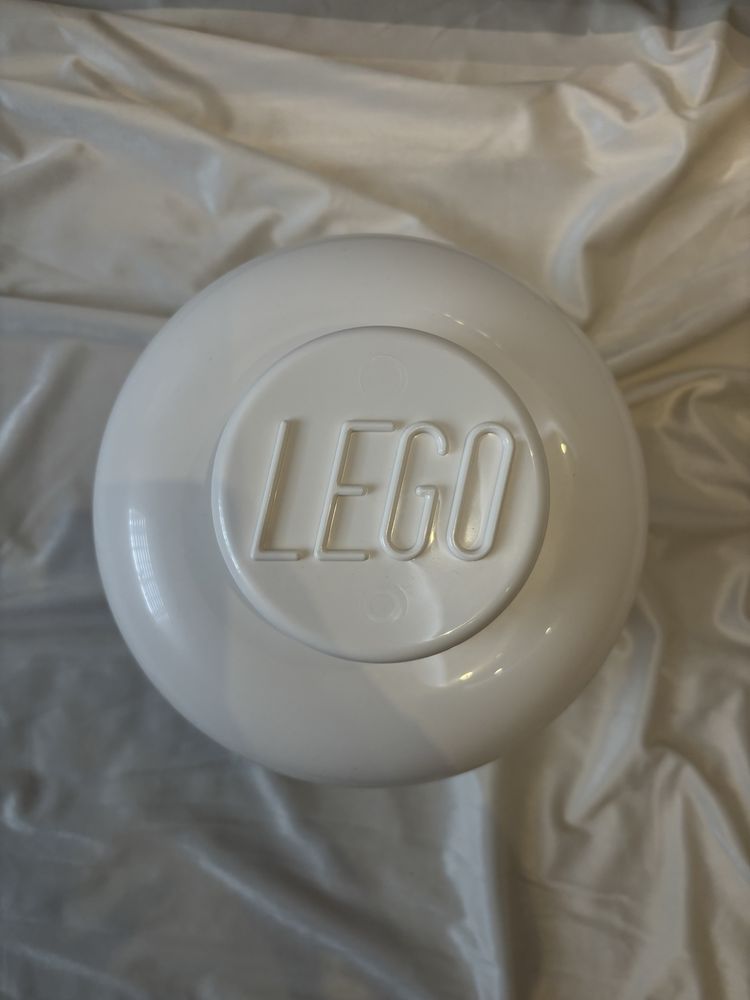 Pojemnik na lego duża głowa-Szkieletor biały Nowy! Limitowana edycja!