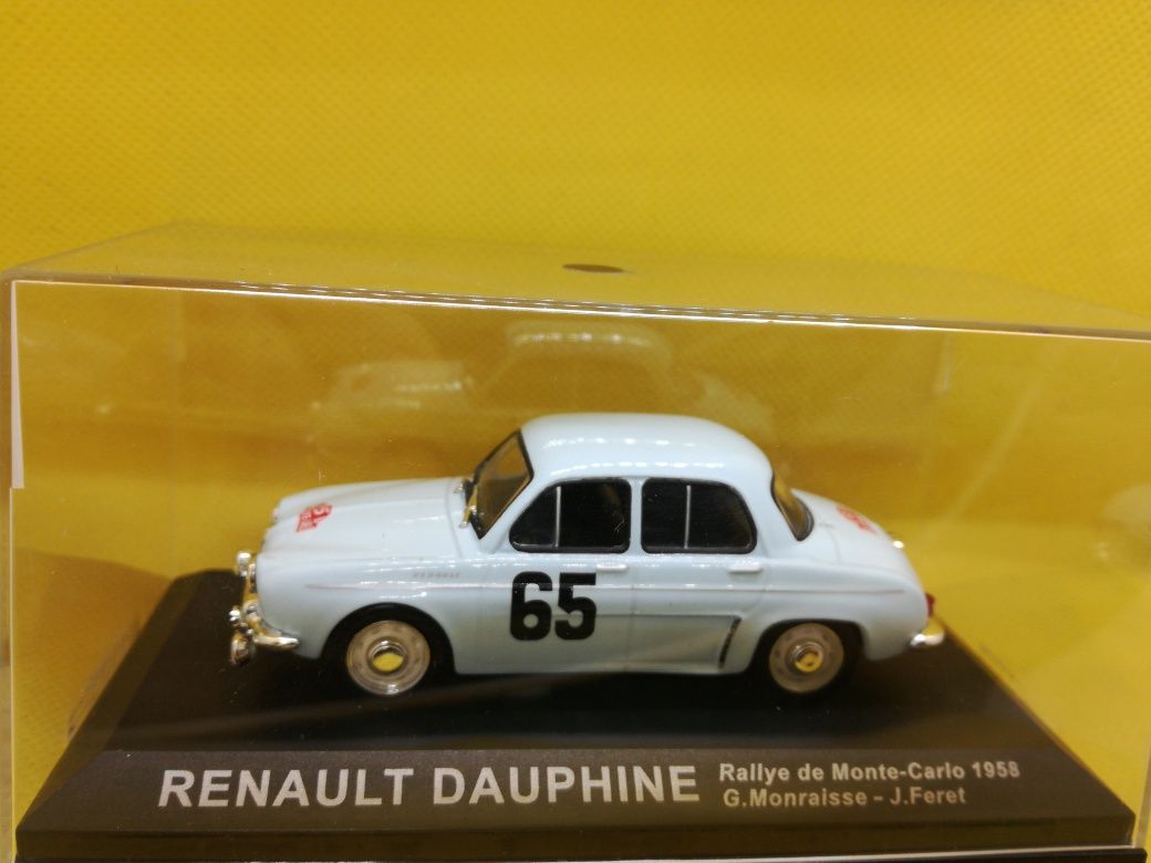 N. 63 Miniaturas Renault de Rally escala 1/43 como novas