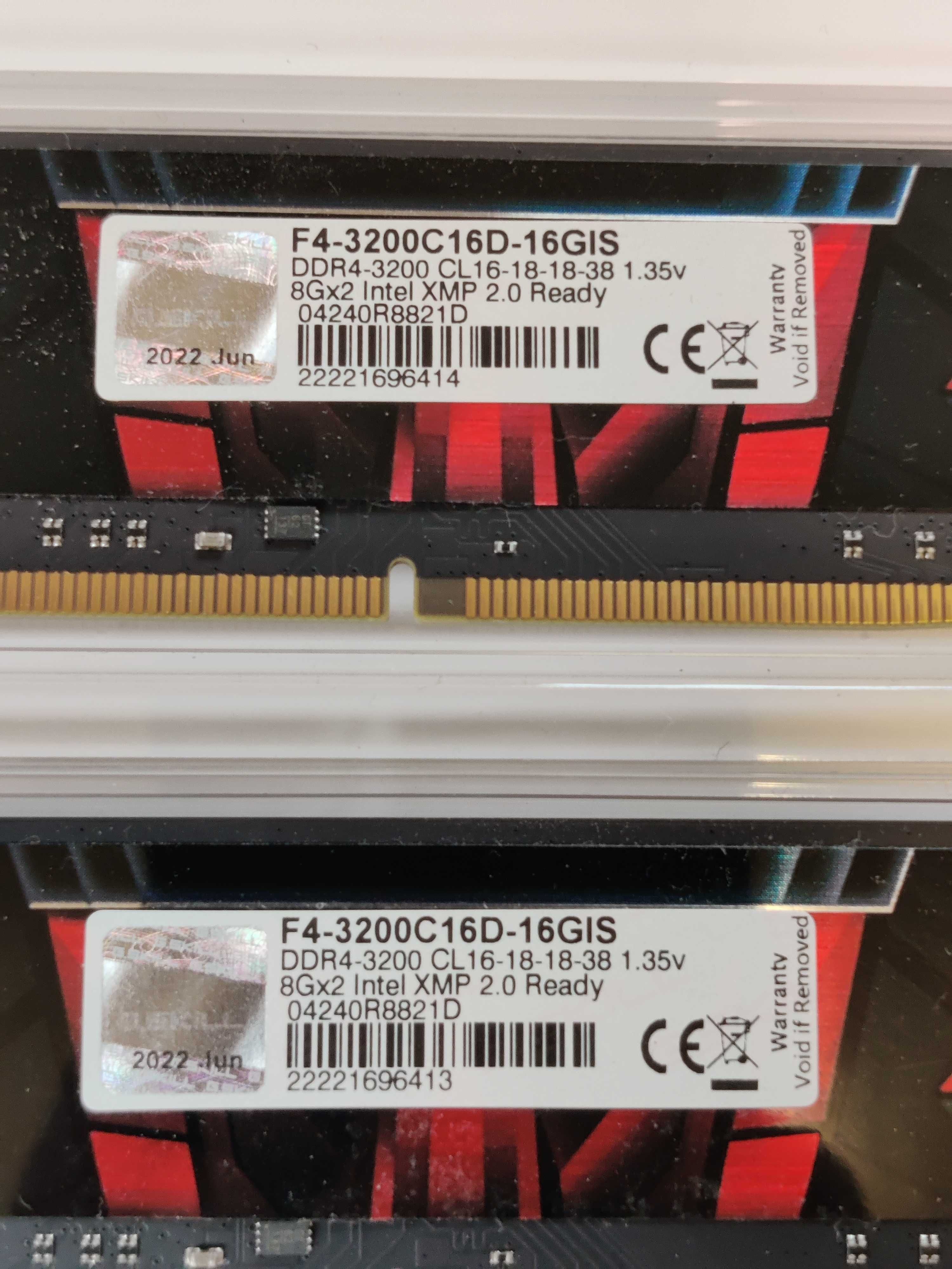 Pamięć RAM 2x8GB 3200mhz Gskill
