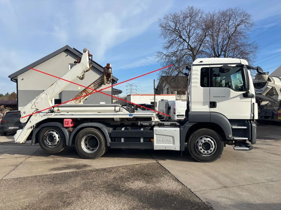 MAN TGS 26.420 6x2 szambiarka beczka specjalny  Podwozie do zabudowy 6x2