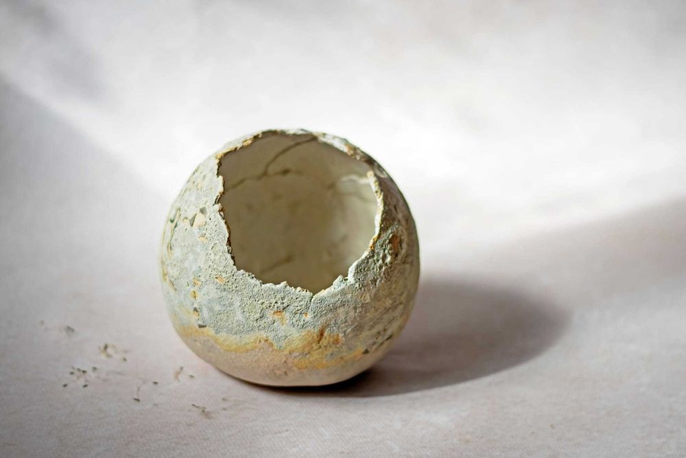 Ręcznie wykonany wazon ceramiczny