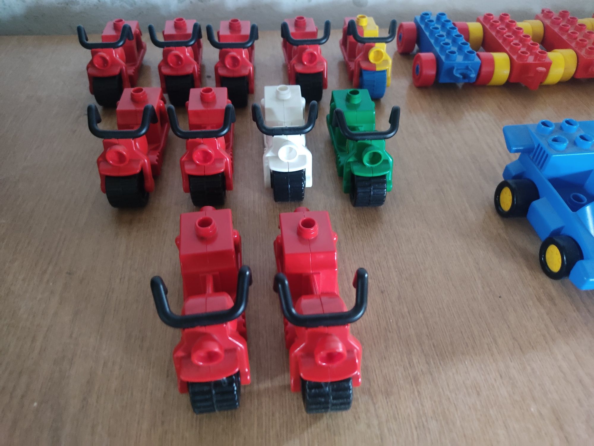 Stare lego Duplo Motocykle Wyścigówki cena za wszystko