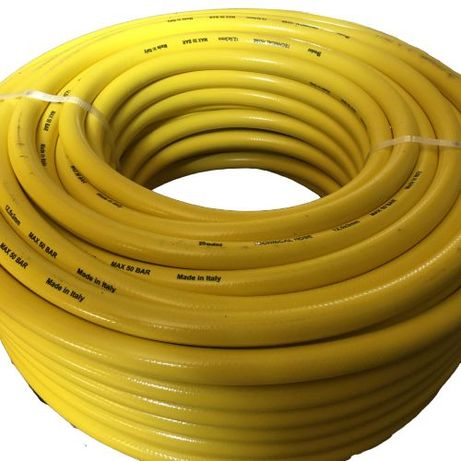 Wąż opryskiwacza 12,5mm 50 bar żółty do ś.o.r. Bradas 50m