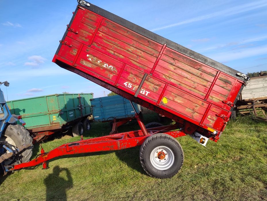 Przyczepa Tim 4.5t wywrotka