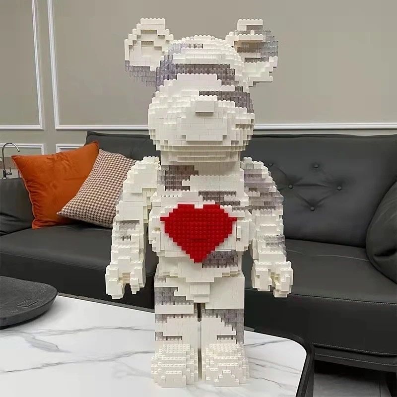 Конструктор bearbrick з підсвіткою 3.168 блоків