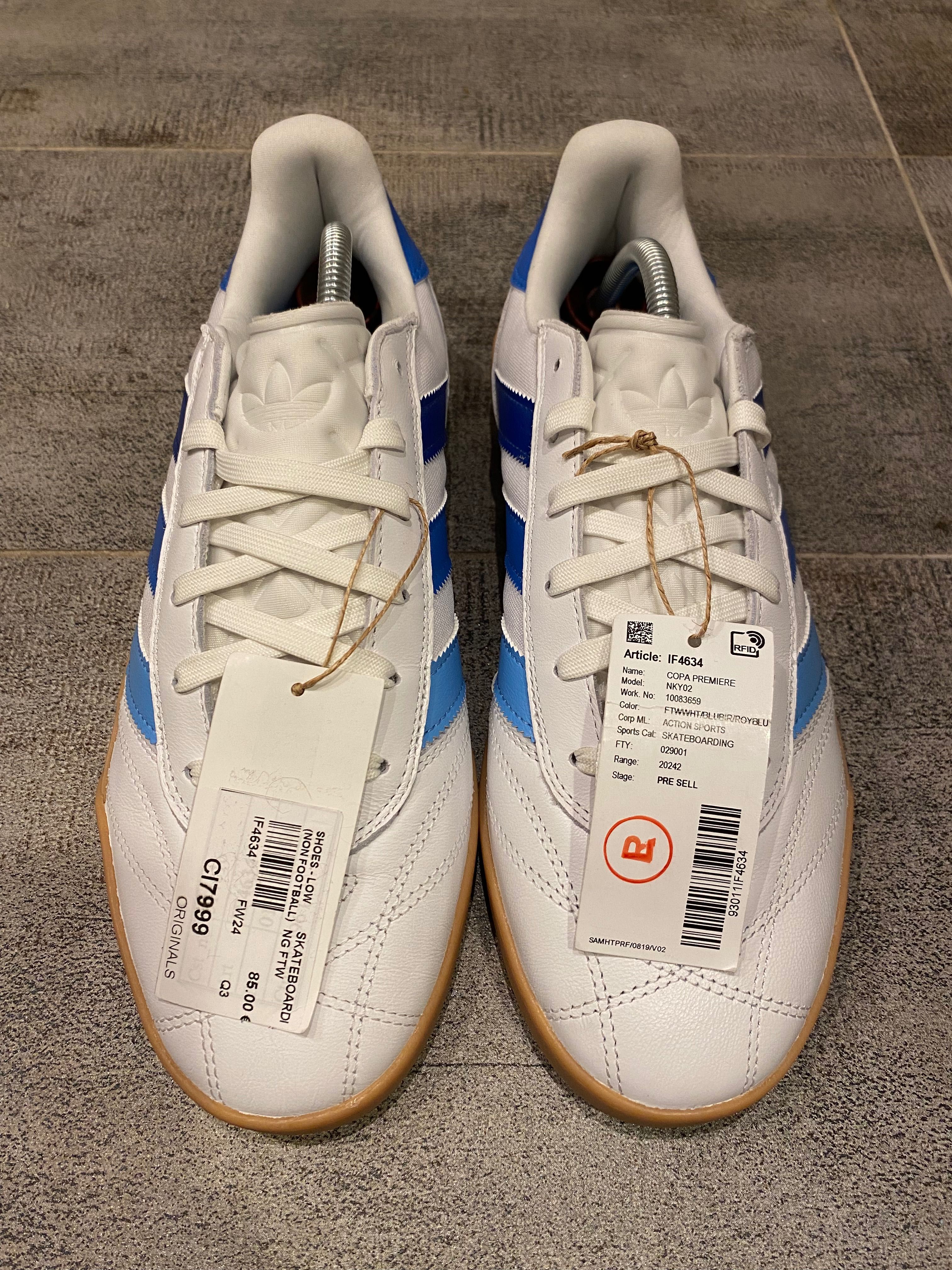 NOWE Z METKĄ Adidasy 42 r 27 cm Copa Premiere buty spotrowe białe skòr