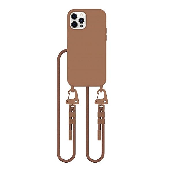 Tech-Protect Magnecklace Magsafe Iphone 12 / 12 Pro Chocolate Brown