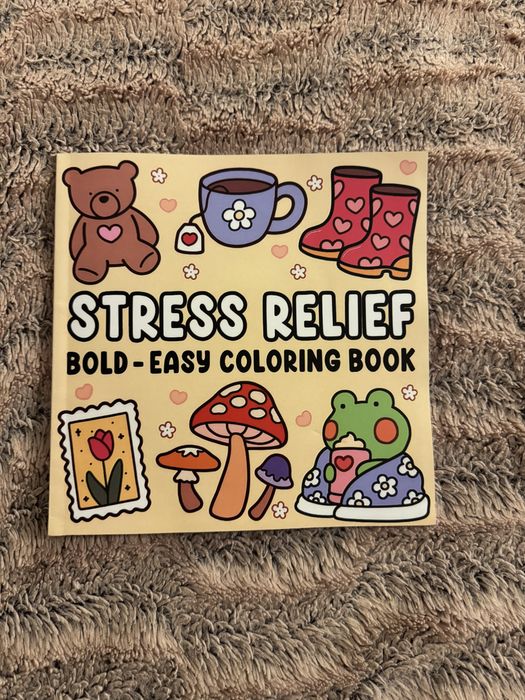 Kolorowanka cozy stress relief