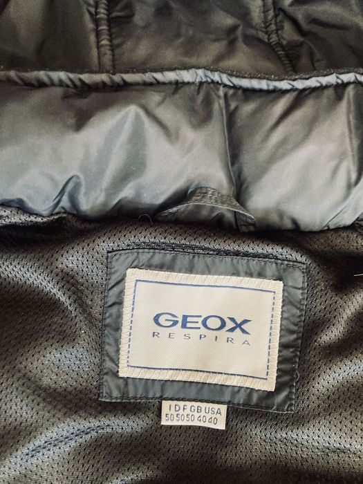 Męska puchowa kamizelka Geox Respira  r. M  /L jak  nowa