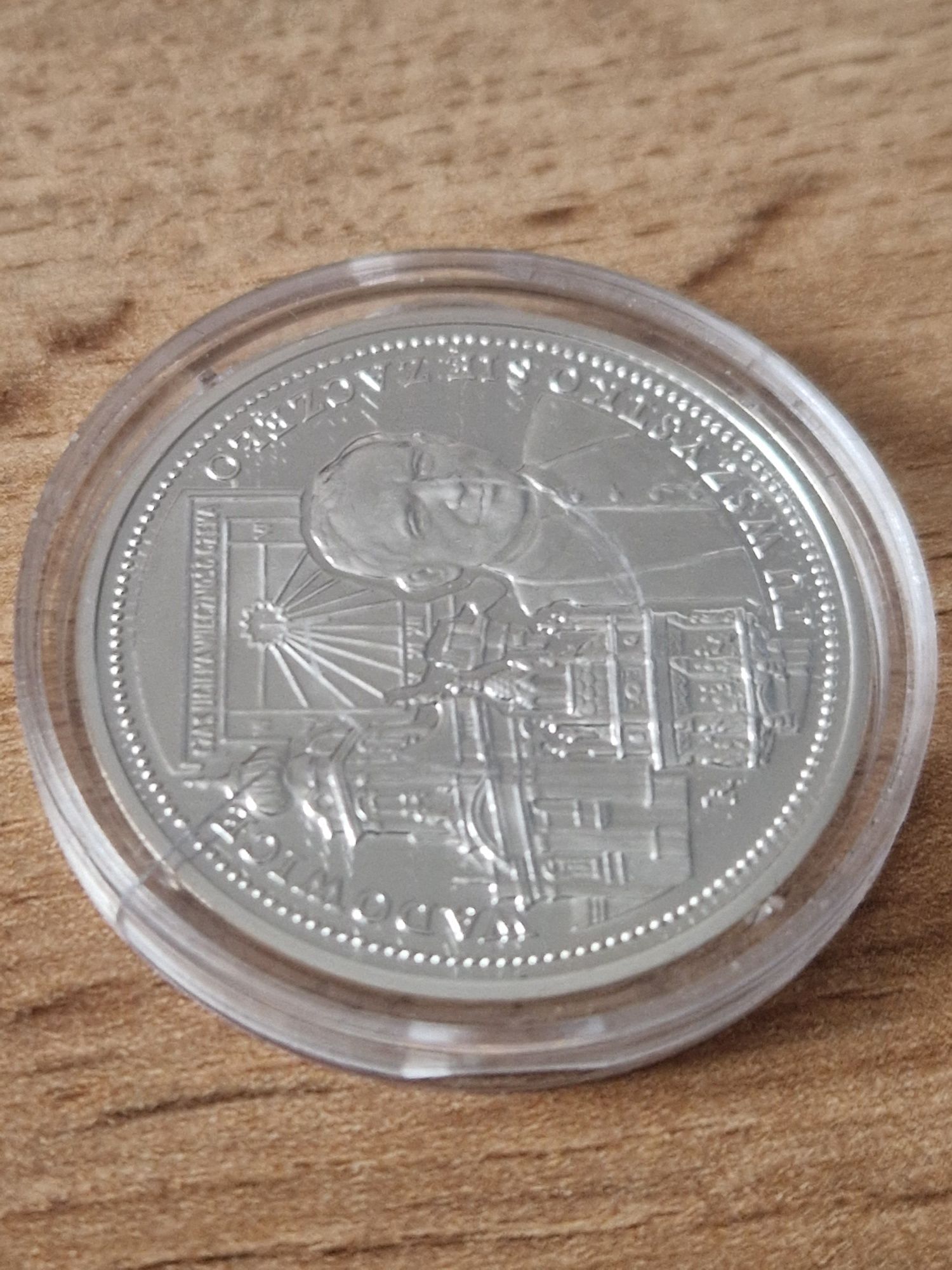 Polska, medal Jan Paweł II, Wadowice, 2005 r. srebro