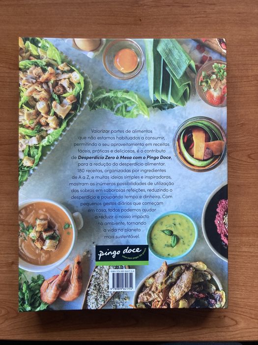 Livro “ Desperdício Zero “ – 180 Receitas