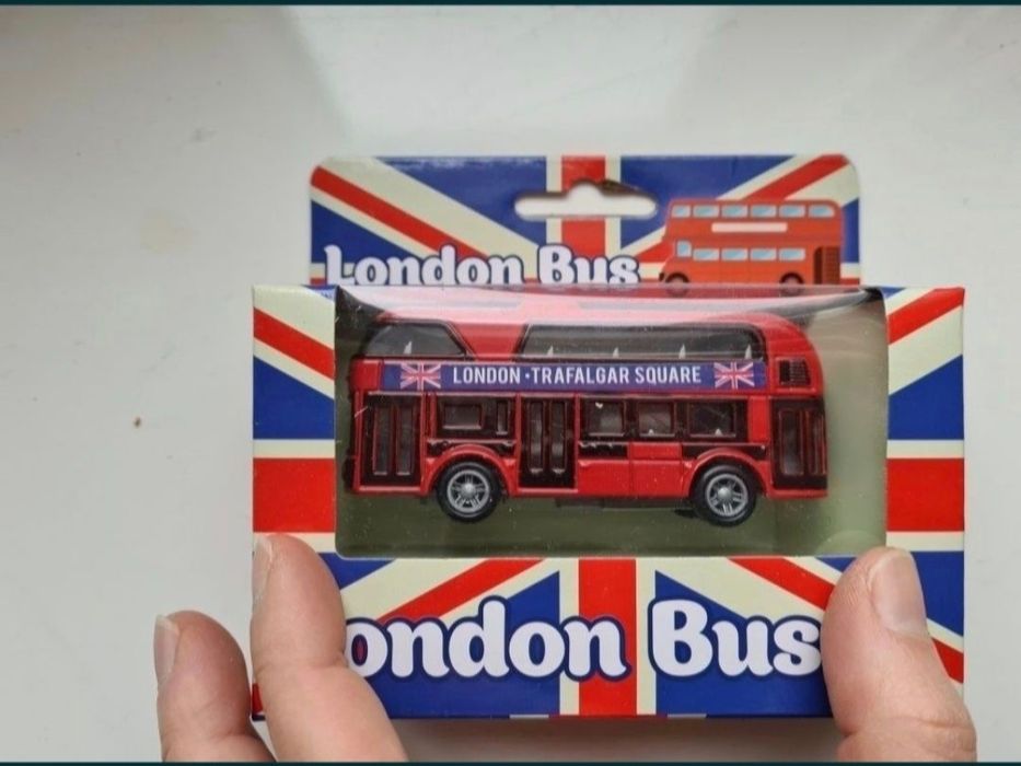 London bus taxi londynski autobus czarna taksowka autko zabawka